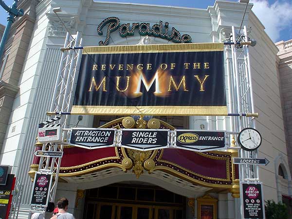 Revenge of the Mummy Roller Coaster Photos, Universal Studios Florida