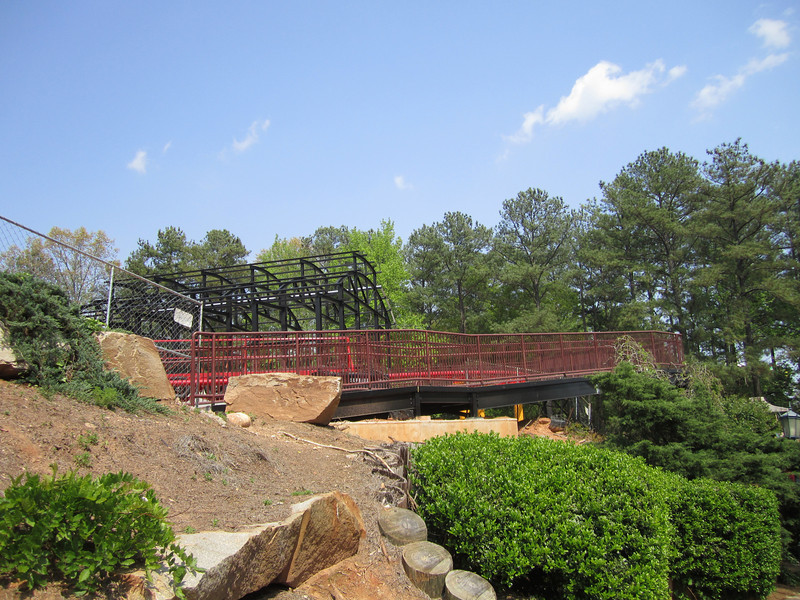 six flags over georgia dare devil dive construction. Re: Six Flags Over Georgia