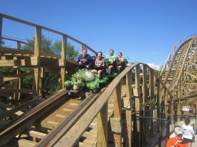 Roar-O-Saurus, Roller Coaster in NH