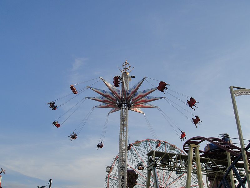 photo tr coney island theme park review brooklyn flyer