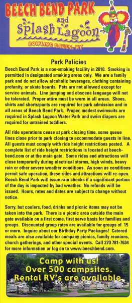 Beech bend coupons