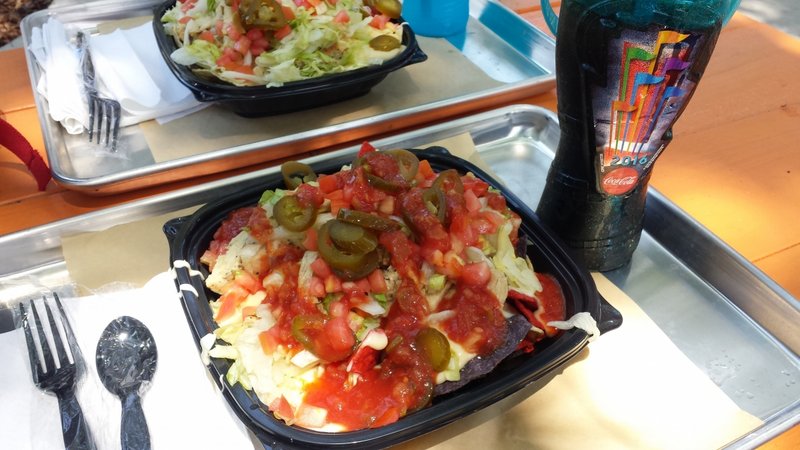 six flags food