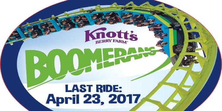 Take Your Last Ride on Knott's Boomerang!