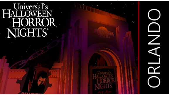 Theme Park Review Universal Orlando On Roblox - horror night roblox