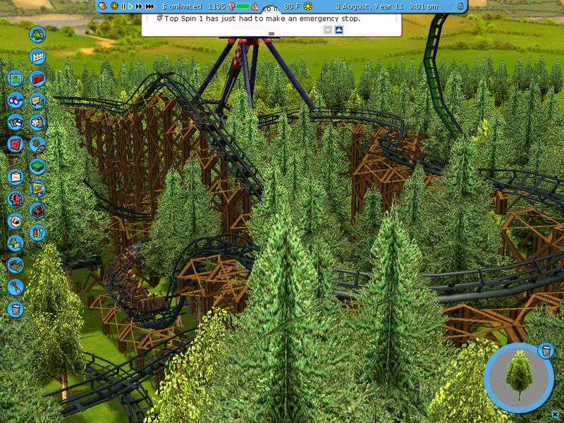 Theme Park Review • Six flags Tennessee Adventure [RCT3]