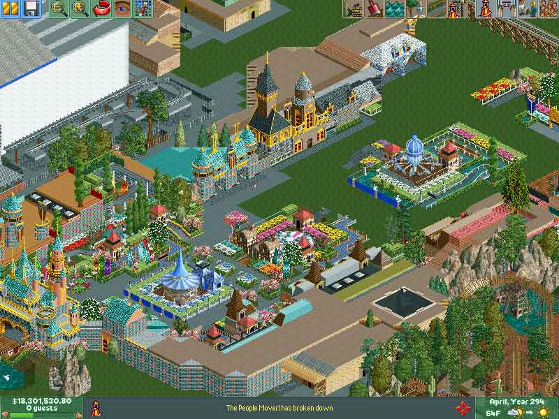 Updating Classic RCT2 Disneyland Park - Parks - OpenRCT2