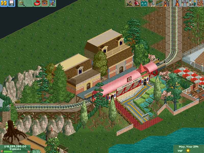 Updating Classic RCT2 Disneyland Park - Parks - OpenRCT2