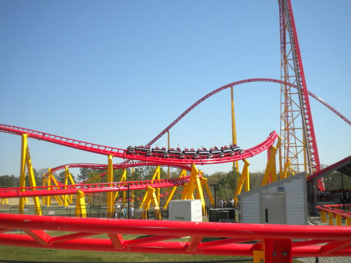 Photo TR Kings Dominion Opening Day Theme Parks, Roller Coasters
