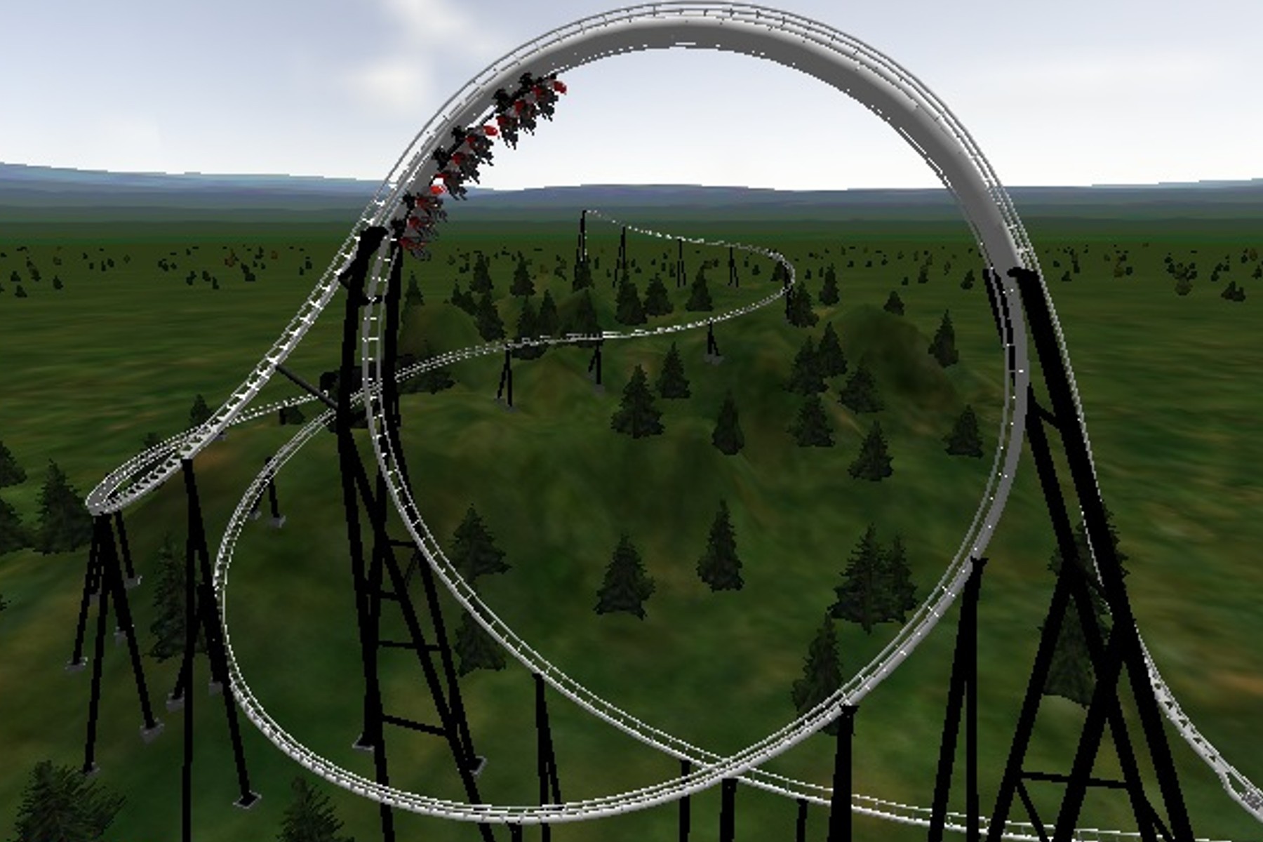 Full Throttle Nolimits Recreation Roller Coaster Games Models And Other Randomness Theme Park Review