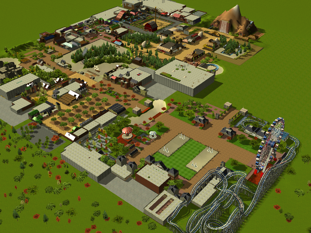 RCT3] American Adventure (NCS) - Roller Coaster Games, Models, and Other  Randomness - Theme Park Review
