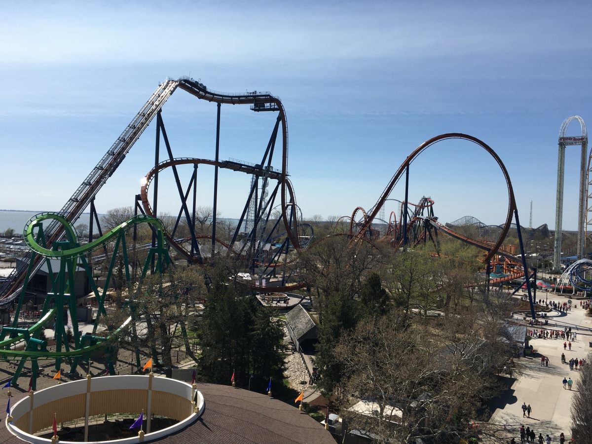 Photo TR Cedar Point OSU Day & Grand Opening Theme Parks, Roller