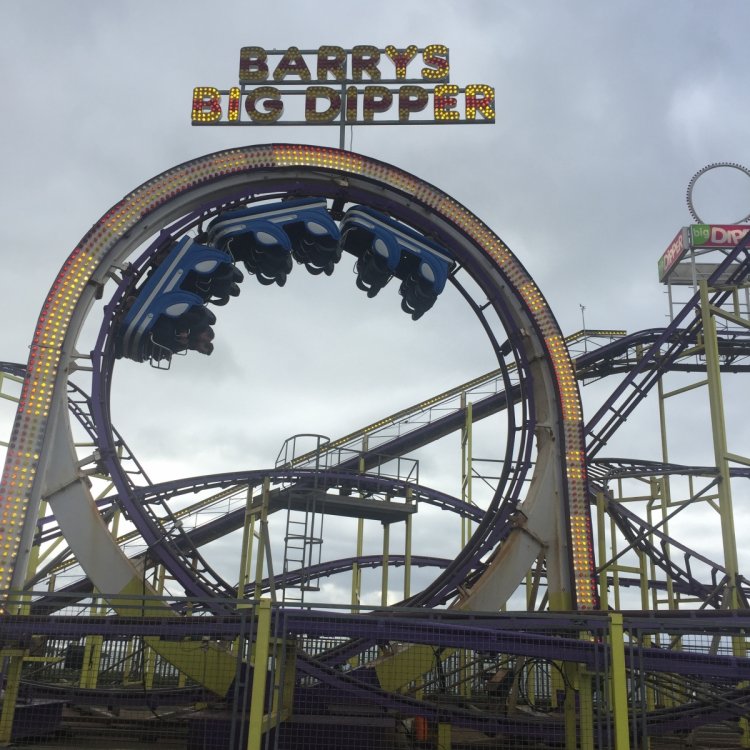 Tayto Park photo TR Theme Parks Roller Coasters Donkeys