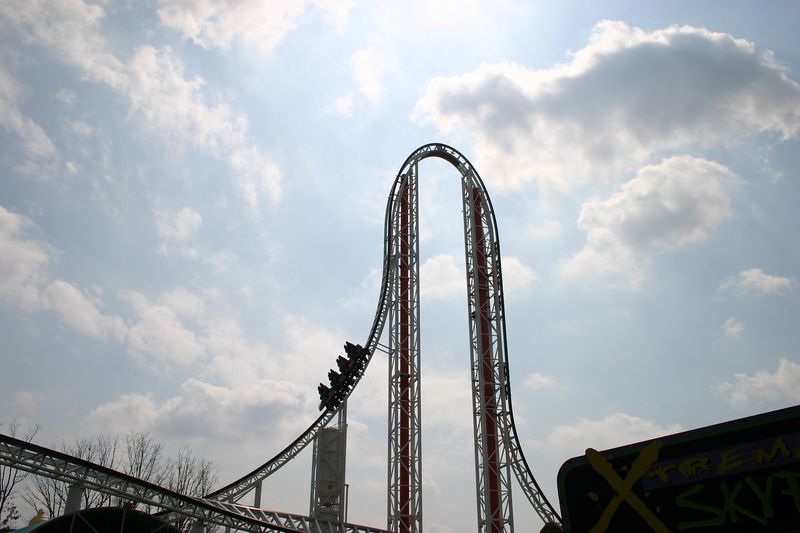 HyperSonic XLC Roller Coaster Photos, Kings Dominion