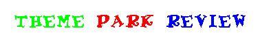 Text Box: Theme Park Review