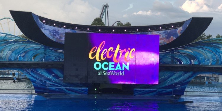 Media Day for Electric Ocean at SeaWorld!