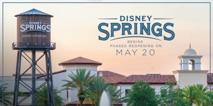 Disney Springs Starts Reopening on May 20th!