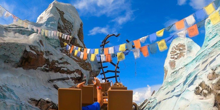Backseat POV Video of Expedition Everest!