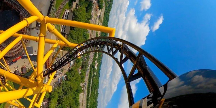 Take a Ride on Kennywood's Steel Curtain!